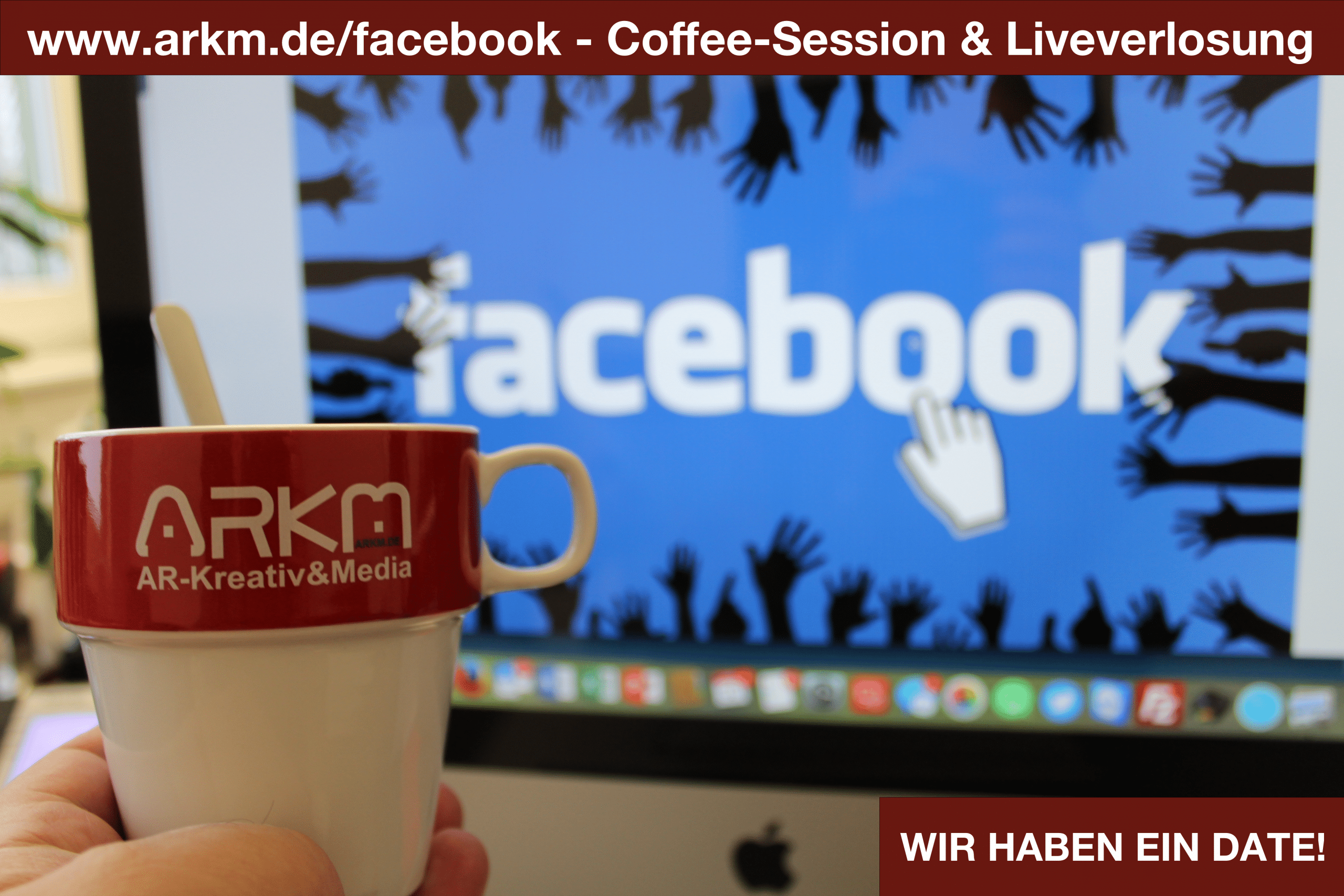 Jetzt Live bei den "ARKM Coffee-Sessions" live mit Agenturchef und Internetexperten Sven Oliver Rüsche sprechen!