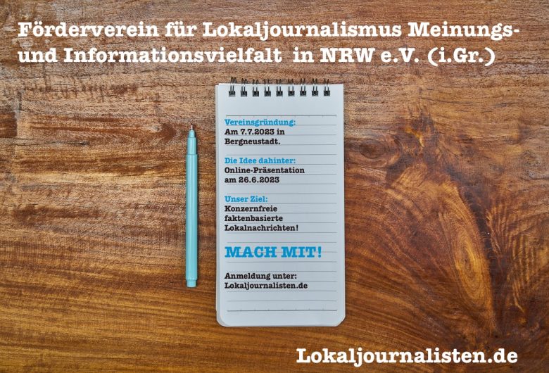 Förderverein für Lokaljournalisten in Nordrhein-Westfalen e.V.