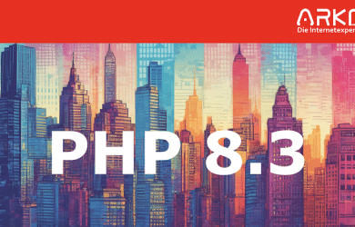 Das ARKM Webhosting unterstützt nun das neue PHP 8.3