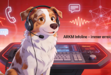 ARKM Infoline - KI Assistentin Enya übernimmt, wenn wir alle sprechen.