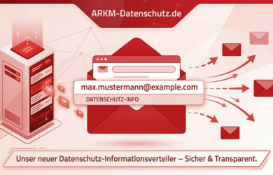 ARKM Datenschutz Informationen per eMail.