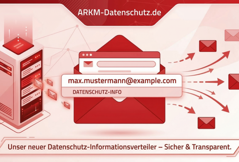 ARKM Datenschutz Informationen per eMail.