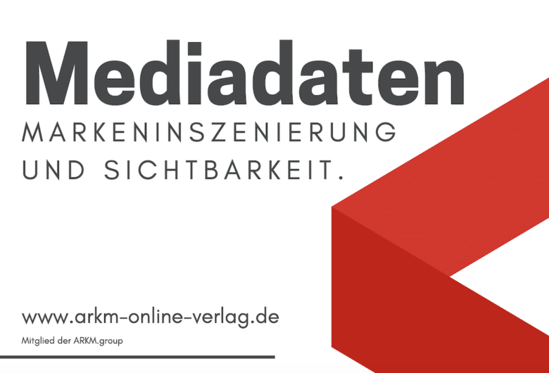 Die neuen Mediadaten vom ARKM Online Verlag sind in deutsch und englisch nun abrufbar.